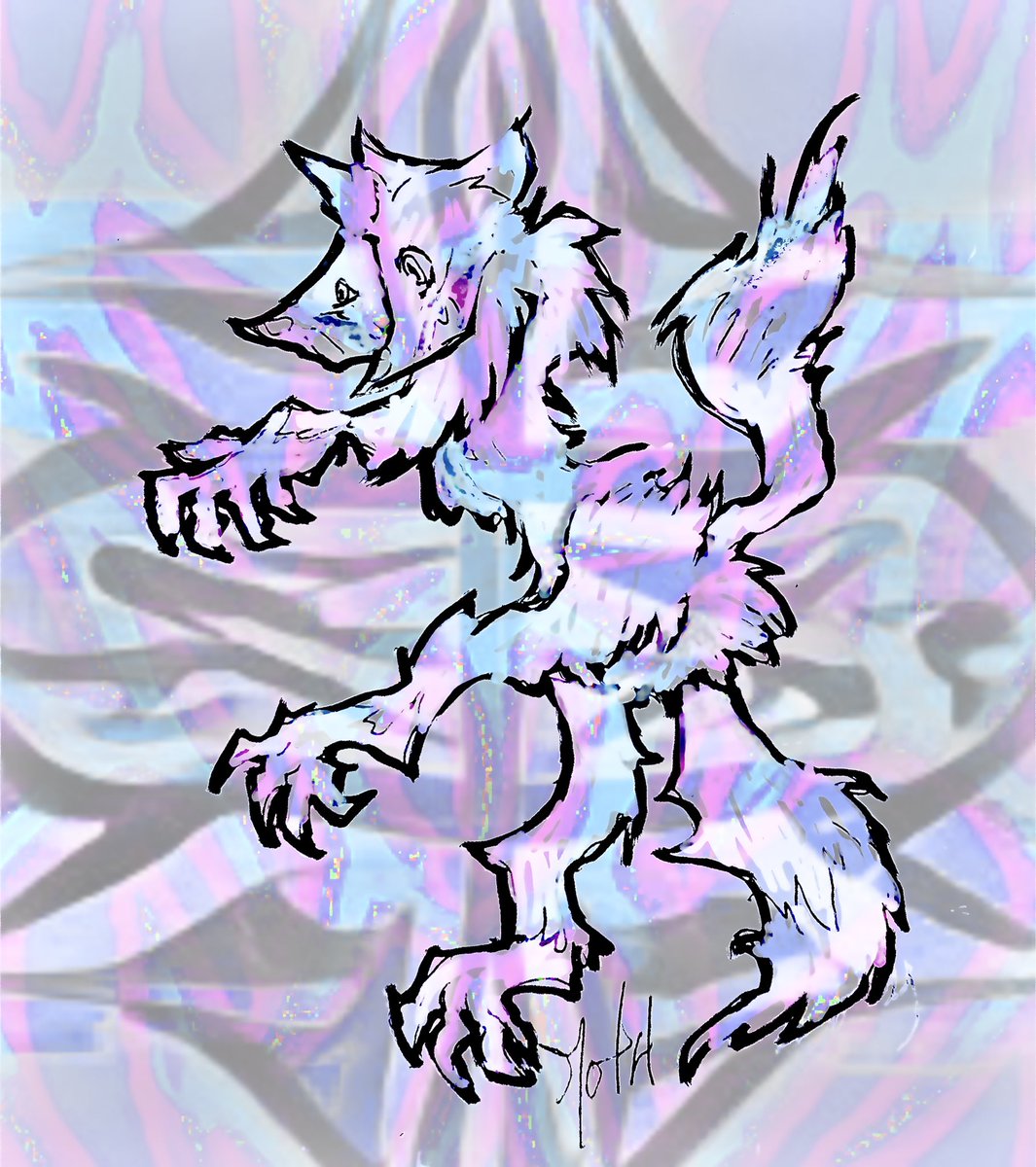 NaughtyMush's tweet photo. Amalgamation fox https://t.co/hhpQIVvAbu