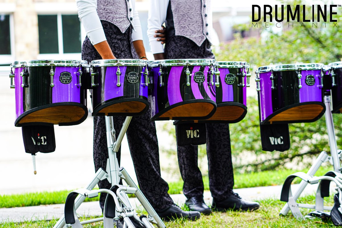 These incredible slips were on display all summer long with an awesome drumline! Can you name that drum corps?