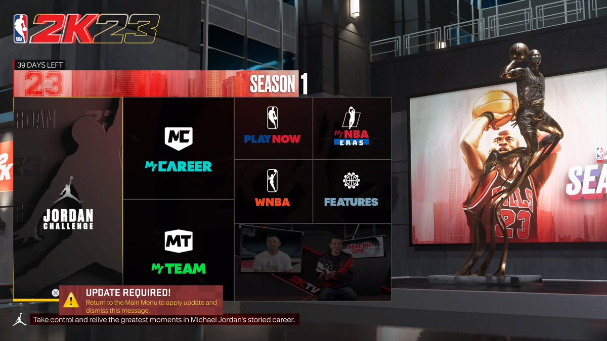 SharityPS's tweet photo. How am i supposed to do this???
@beluba @nba2k this notification is annoying for years now. Pls patch this and update ya game like every normal game dev
#PS5Share, #NBA2K23 https://t.co/ggE48gqoaG