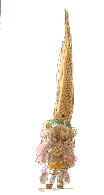 ゴンさんみたいに髪の毛が逆立ってるように見えて実は細いねっ子だったねねち 