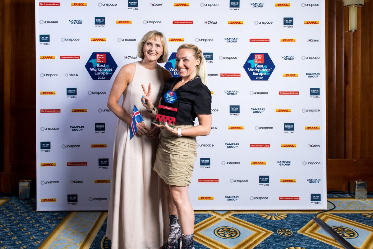 FenrisCreations's tweet photo. CCP Games awarded one of the Best Workplaces in Europe 🏆🎉

Great Place to Work ranks CCP Iceland #5 on the 2022 Best Workplaces in Europe list, based on confidential survey data representing 1.4 million employees from 3,000+ companies across 37 countries #GPTWcertified @GPTW_US https://t.co/LGRNR3tnEs