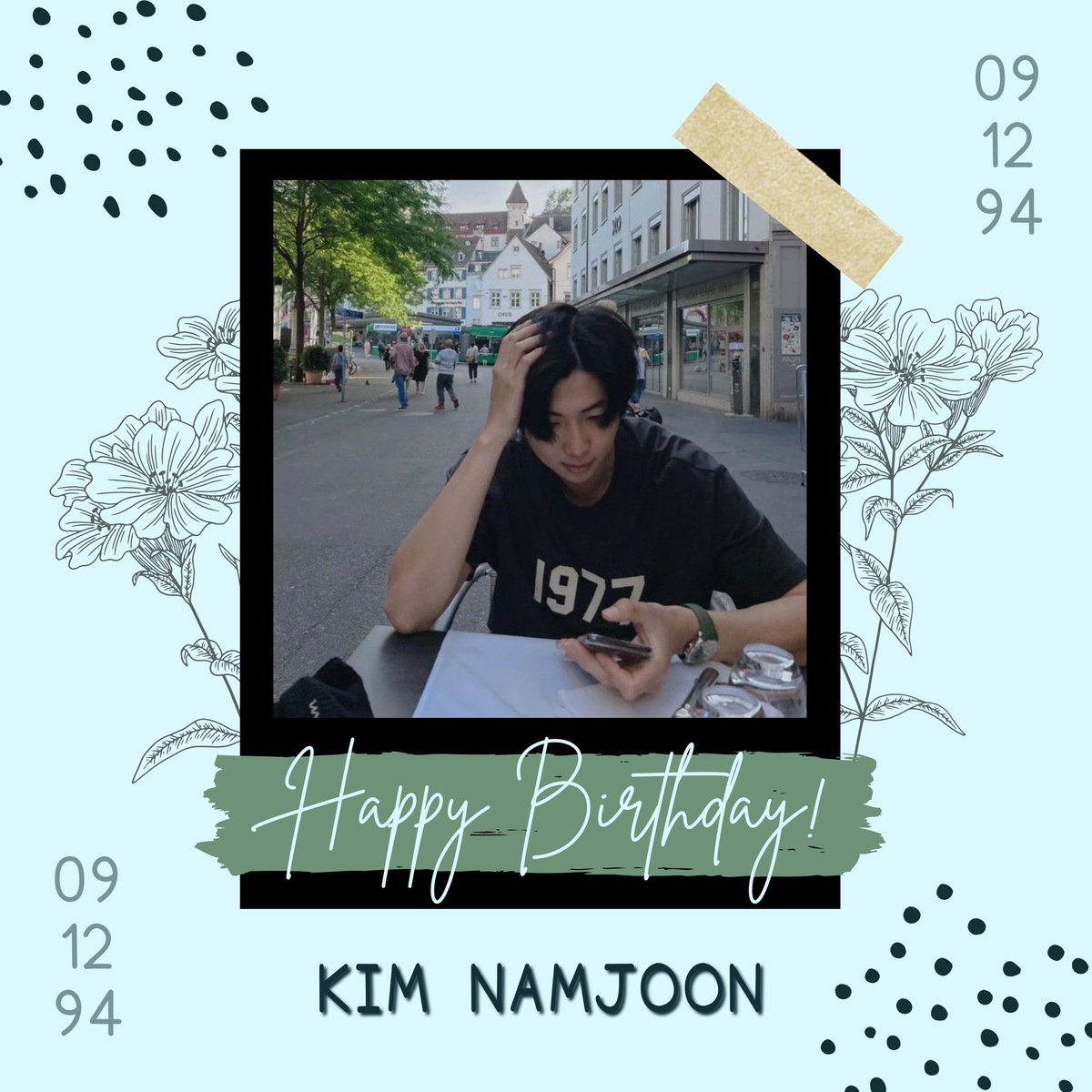 ~ I live so I love ~

Happy Birthday to our awesome leader, KIM NAMJOON! 🎊 Through your words, ARMYs are able to love themselves, speak themselves, and be themselves ✨

As you’ve said before, we love you more than love 💜

#HappyBirthdayNamjoon
#OurPlanetHasNamjoon
#HappyRMDay