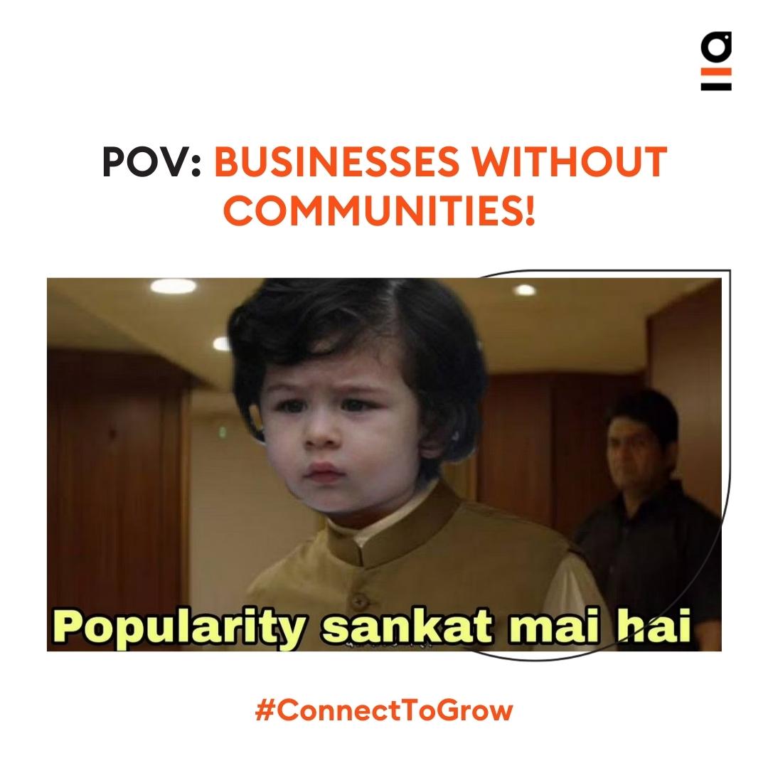 heygrowzilla's tweet photo. Well, that’s true! 🤩

It might be really hard for you if you don’t build a community now. 😇

Here we go again- Communities can magnet success for businesses! 😎

Hit like if this strikes you! 😍

#ConnectToGrow

https://t.co/OBiCzMJdF9

#growzilla https://t.co/9KKsQdNyrr