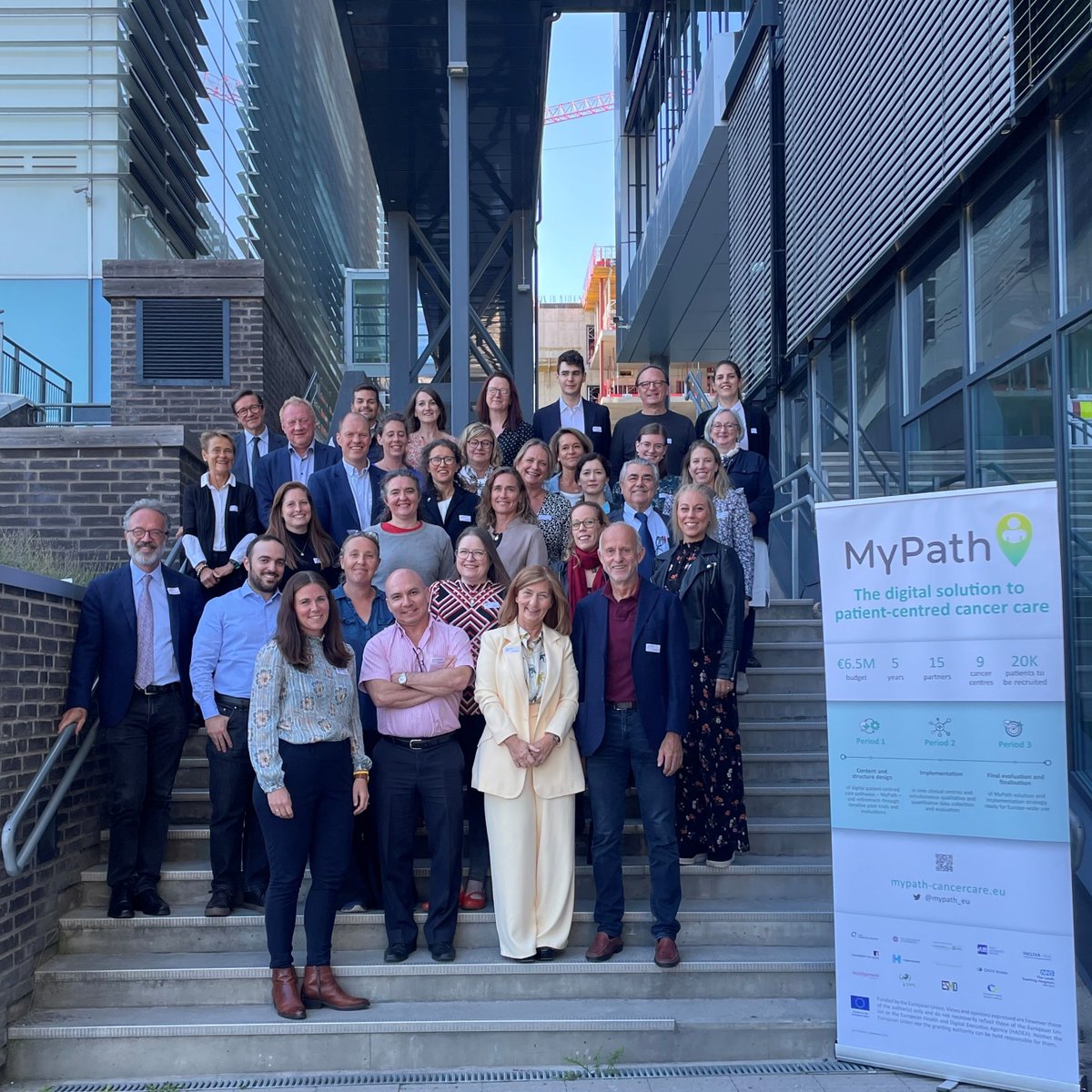 MyPath_EU's tweet photo. MyPath has successfully kicked off! All project partners gathered in Oslo on September 1-2. We look forward to collaborating together on this exciting @HorizonEU project in the next five years and will keep you up to date about our progress and upcoming events. Stay tuned! https://t.co/zcra9GpxVN