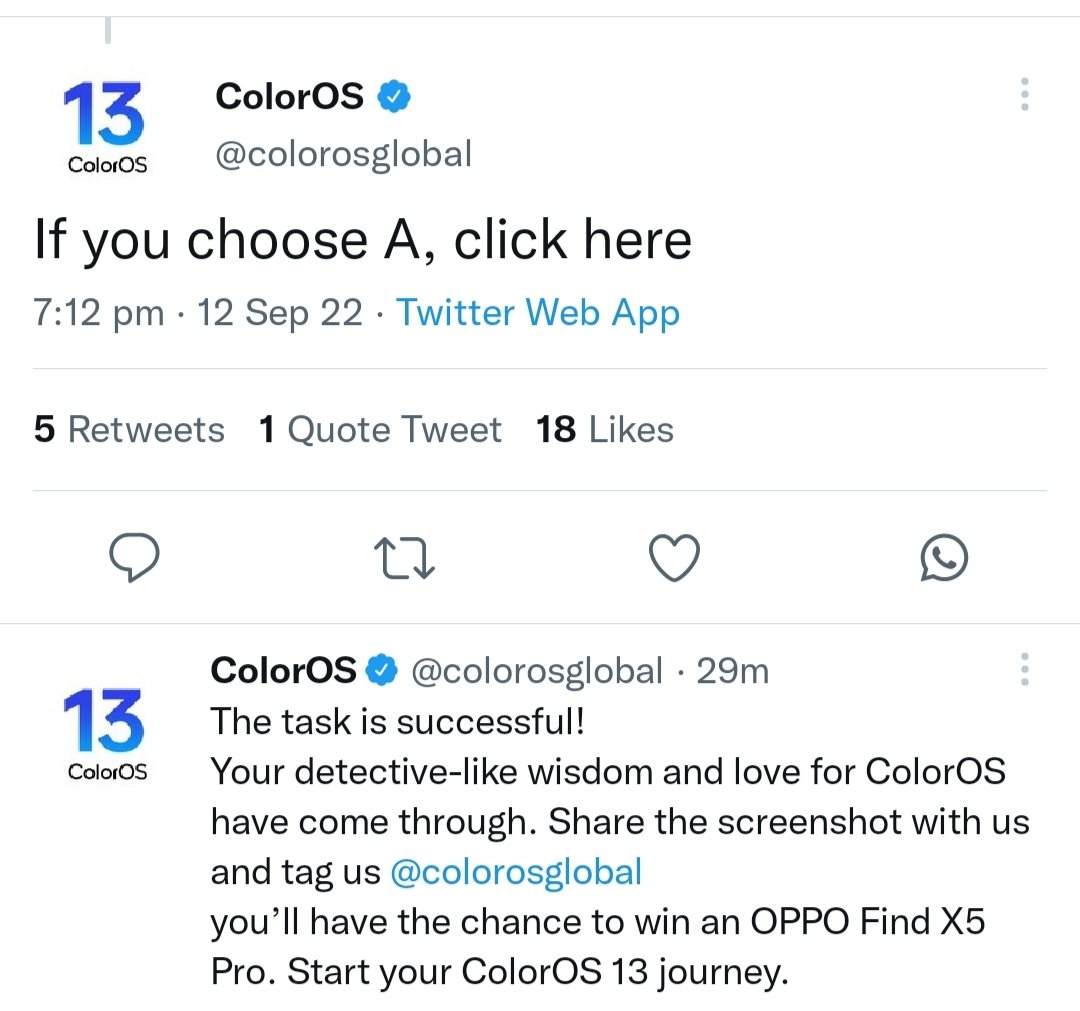 maytweeter1's tweet photo. @colorosglobal #OPPOFindX5Pro
#ColorOS13 #HomescreenMaster
DONE https://t.co/DN3ZcCXmkx