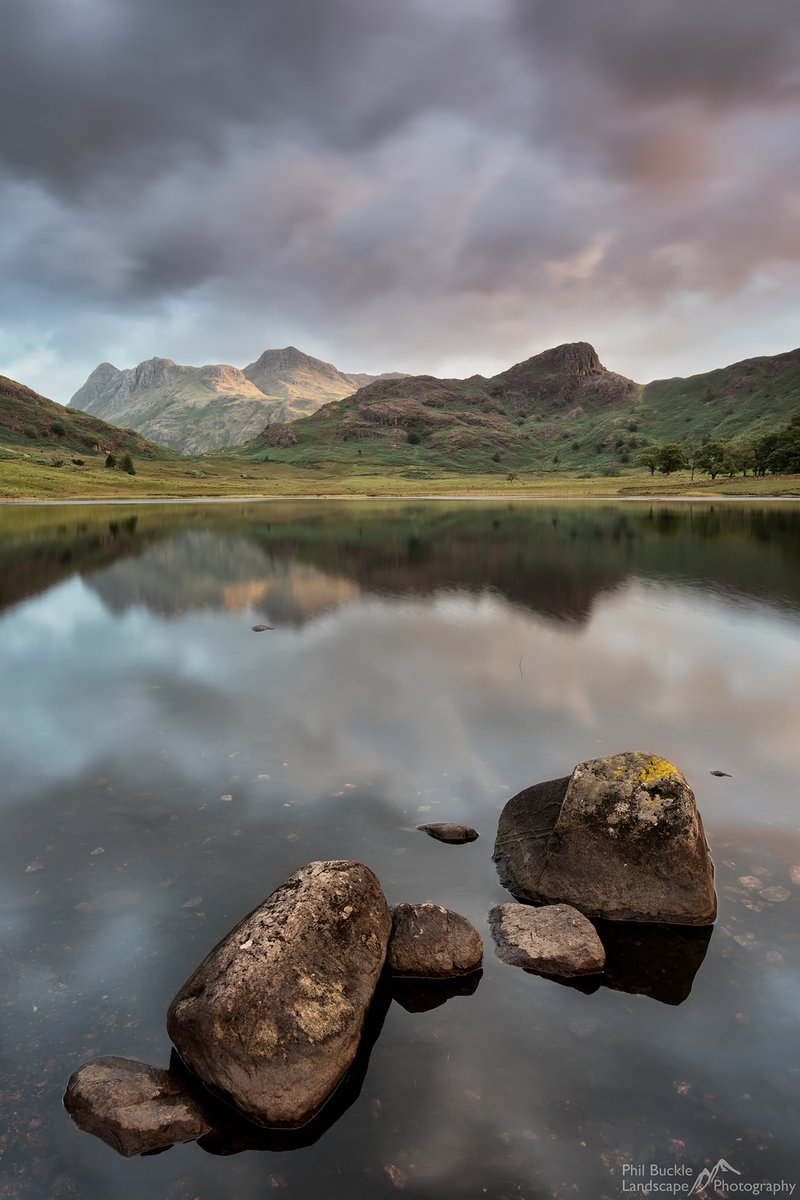 Last of the sunrise colours reflecting in Blea Tarn looking towards the Langdale Pikes #sunrise #Reflections #cumbria #LakeDistrict <a href="/kasefiltersuk/">Kase Filters UK</a> <a href="/kase_filter/">Kase Filters</a>