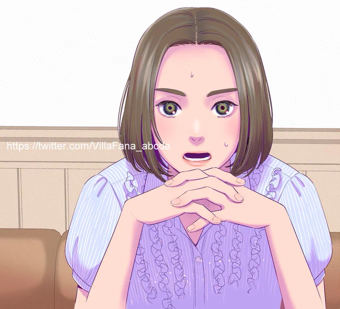 早速やってみた。おもしろ…!1枚目が元画像。2枚目と3枚目は で10秒くらいで光源設定 