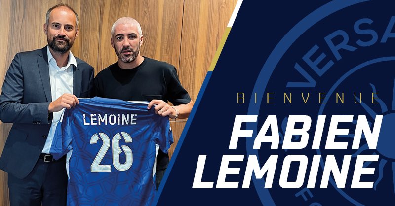 FC_Versailles's tweet image. [#Mercato] ✍️ - Le FC Versailles est très heureux et fier de vous annoncer l’arrivée au sein de son effectif de Fabien Lemoine, en provenance de Lorient.