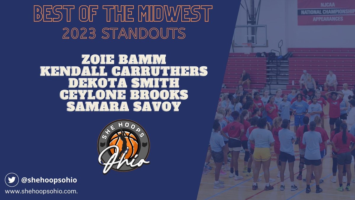 SheHoopsBball's tweet photo. ๐ฅBEST OF THE MIDWEST: 2023 STANDOUTS!๐ฅ
#SheHoopsOhio #BestOfTheMidwest https://t.co/TMumsvPgCt