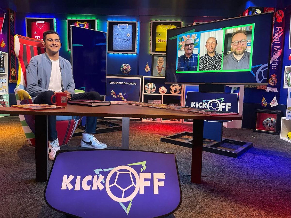 SonySportsNetwk's tweet photo. Tomorrow on #KickOff | 8 AM on #SonyTen2 ๐
โก๏ธ @lewy_official & @erling meet their 'ex' ๐ซฃ
โก๏ธ Can @vinijr step up? ๐ค
โก๏ธ Rose's revenge v/s @BlackYellow ๐ช
โก๏ธ Can @fcunion_en sustain their ๐ start in #Bundesliga? ๐คฉ
@adityakeswani17 @66Siggy @SBienkowski @terryphelan https://t.co/GZ56gi02fu