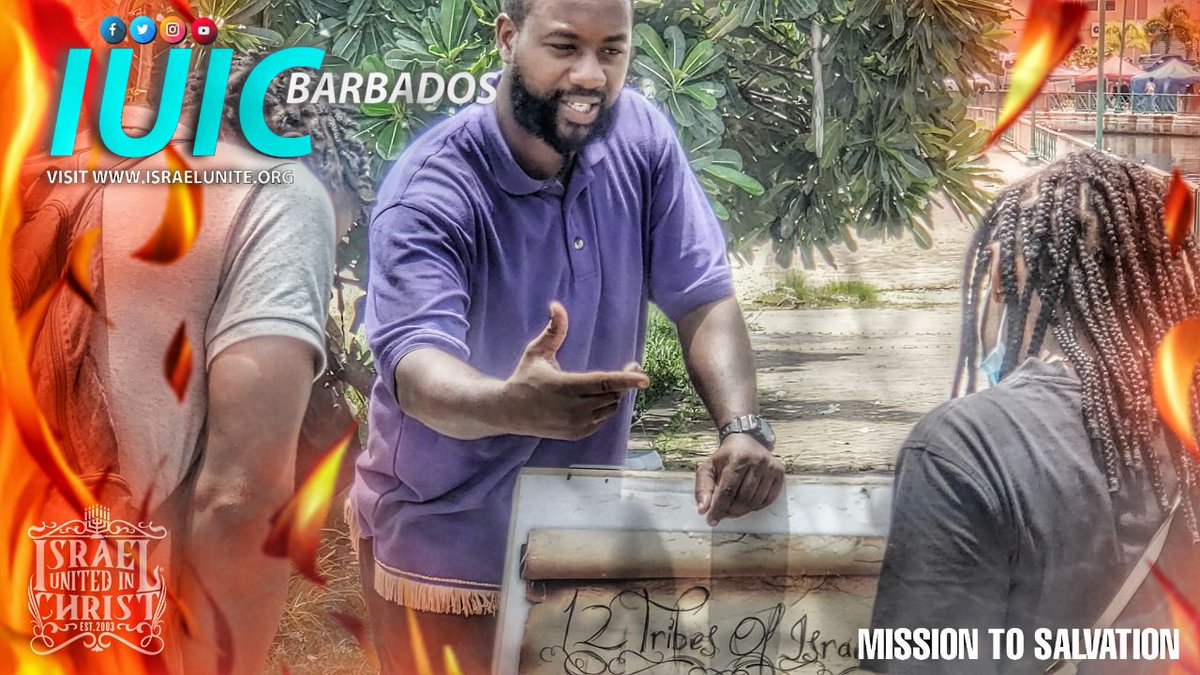 iuicbarbados's tweet photo. Teaching The Commandments Of God
"Come, ye children, hearken unto me: I will teach you the fear of the LORD." - Psalms 34:11
#iuic #israelunitedinchrist #Barbados #IUICBARBADOS #IUICTV #Reachout #Sabbath #TwelveTribes #Israelites #StopSin #Repent #Knowledge #WestIndian #Blacks https://t.co/j5RpC2qloV