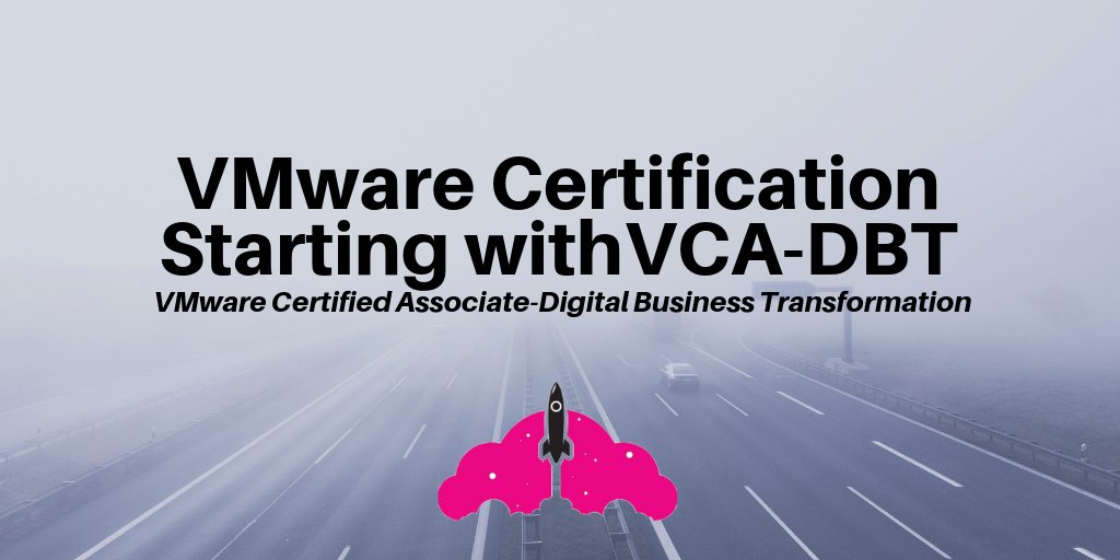 Looking to get started with @VMware Certification? All about the VCA-DBT, a great way to get exposure to a variety of VMware products and solutions! #vSphere #vSAN #NSX vmiss.net/2019/04/30/vmw…