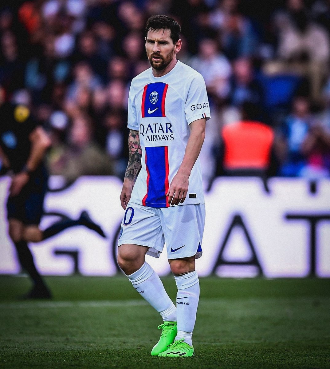 Lm10Messista's tweet photo. Messi es el jugador con más regates completados de las 5 grandes ligas europeas esta temporada. (30 regates)

Tiene 35 años. https://t.co/oDlgVh806p