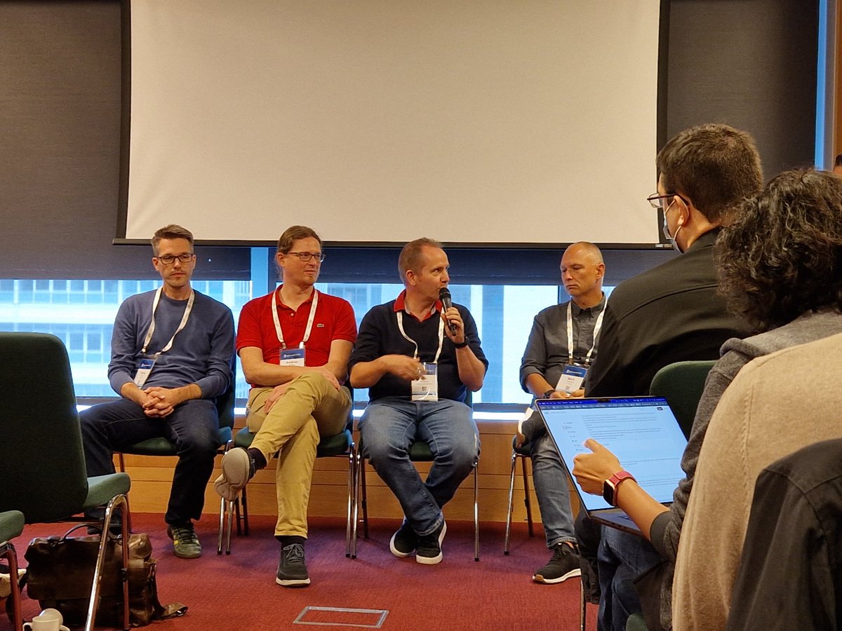 Great panel discussion including #Fidelity <a href="/germcmahon/">Ger</a> , the group closed out the <a href="/CDeliveryFdn/">Continuous Delivery Foundation (CDF)</a> mini summit in #Dublin . Well done to all the presenters today. #ossummit #fidelityassociate #cdminisummit