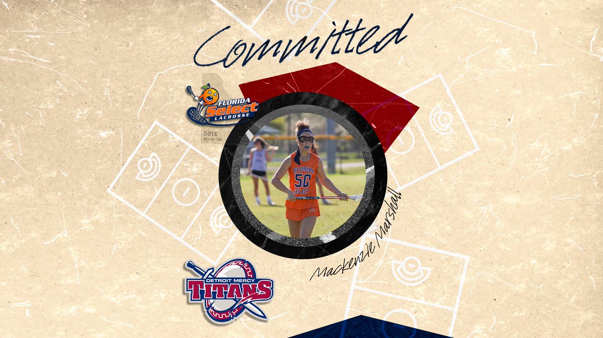 Mackenzie Marshall commits to Division I University of Detroit Mercy! Mackenzie is a Florida Select 2023 Attacker with great power and speed to elevate around defenders. Way to go Mack!!!