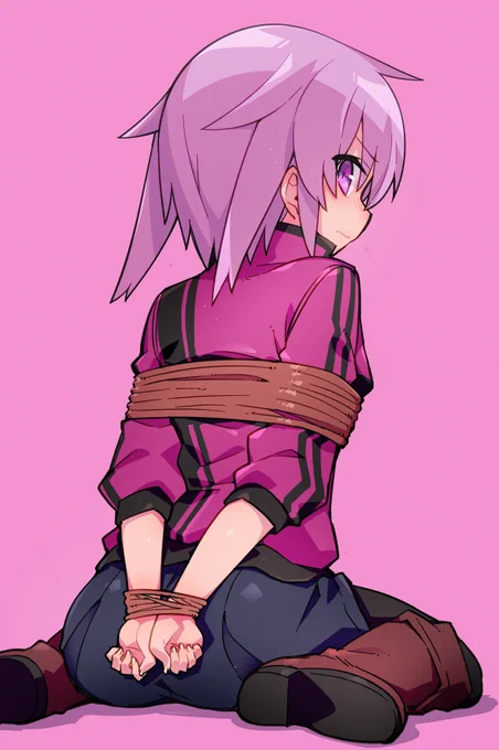 夜露しばり #アリス・ギア・アイギス #比良坂夜露 #緊縛 #拘束 #アリスギア #リクエスト https://t.co/xUyFcxJd2E 