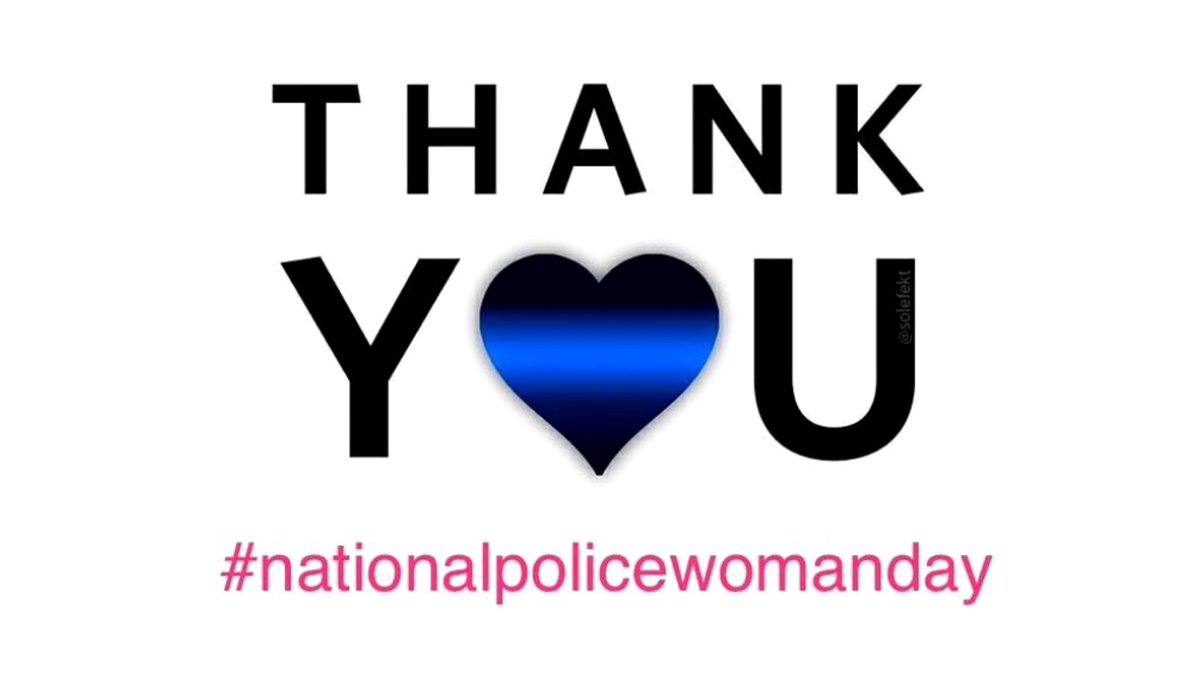 Today I think it's especially important to recognize the women of law enforcement who began their careers when it wasn't common to have female LEO. Thank you for setting an example with your service. #policewomanday #femaleofficers