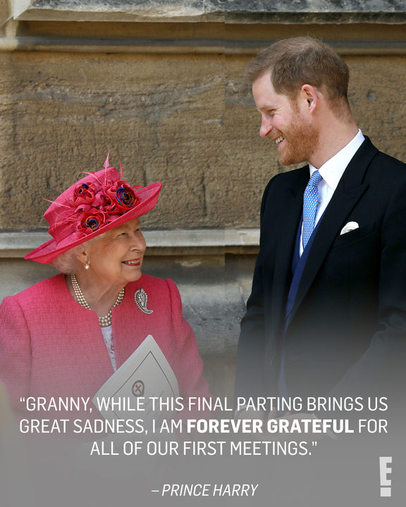 enews's tweet image. Days after Queen Elizabeth II’s passing, Prince Harry dedicated a heartfelt statement to his “Granny.” 💔 eonli.ne/3qCCY4R