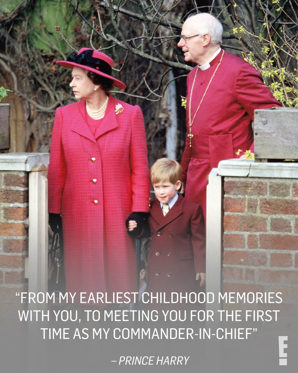 enews's tweet image. Days after Queen Elizabeth II’s passing, Prince Harry dedicated a heartfelt statement to his “Granny.” 💔 eonli.ne/3qCCY4R