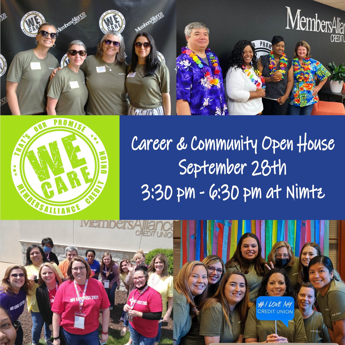 MembersAllCU's tweet image. You won&apos;t want to miss our first ever event for professionals searching for a meaningful career, those connected with a community organization that would be interested in partnering with MembersAlliance, or those who have questions about MembersAlliance. info.membersalliance.org/EV-2022-09-28_…