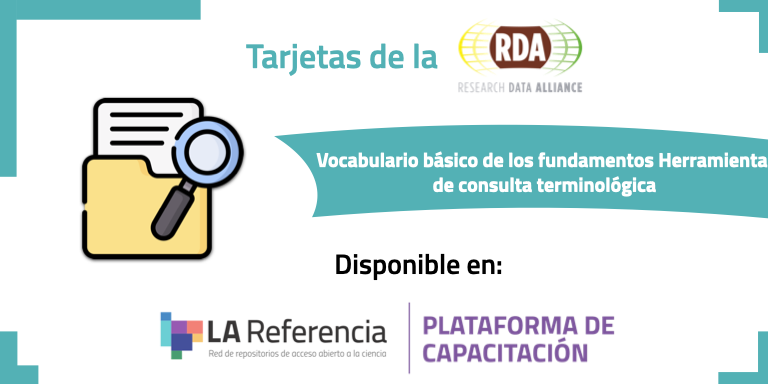 El Grupo de Trabajo Data Foundation and Terminology (DTF) presenta esta información disponible en nuestra plataforma de Capacitación. Más detalle acá: bit.ly/3QJjxT4