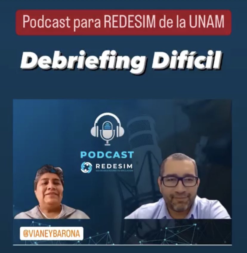Comparto el enlace al podcast sobre #debriefingdificil que trabajamos con <a href="/Vianey88441669/">Vianey Barona</a> para REDESIM de la UNAM @DICiM_UNAM 

youtu.be/yDNGFbWAi00