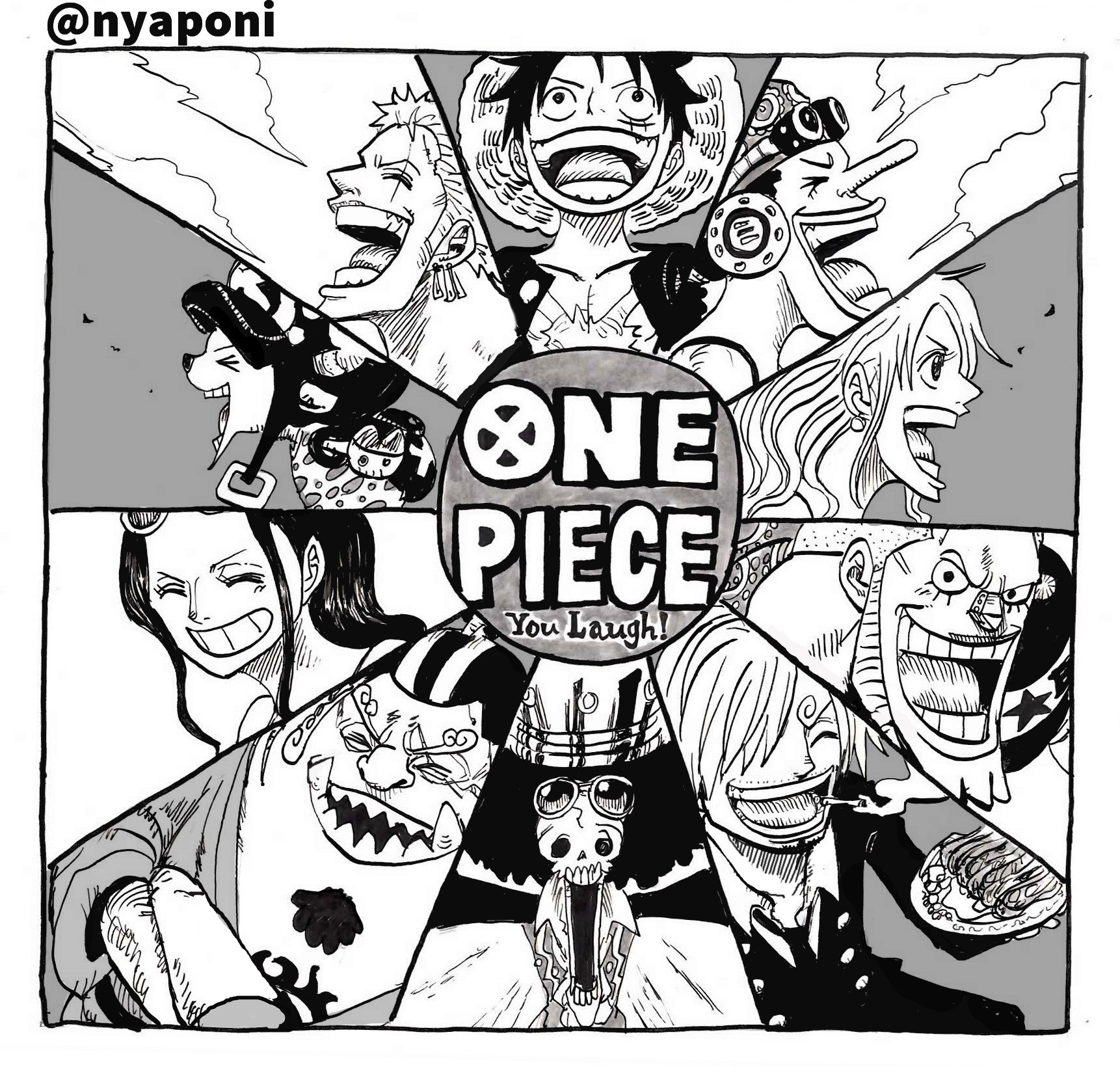 ぽにお Ponio You Laugh Onepiece ワンピース T Co 8gry3prvbt Twitter