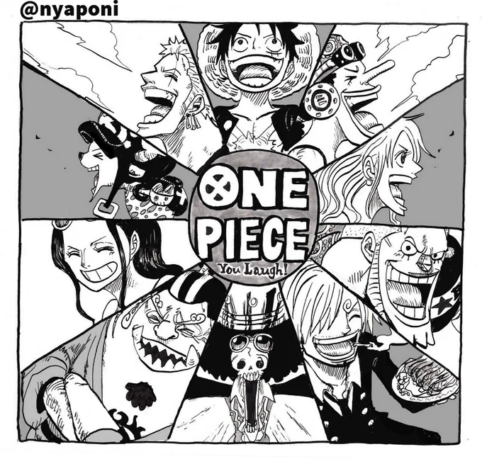 you laugh!
#ONEPIECE #ワンピース 