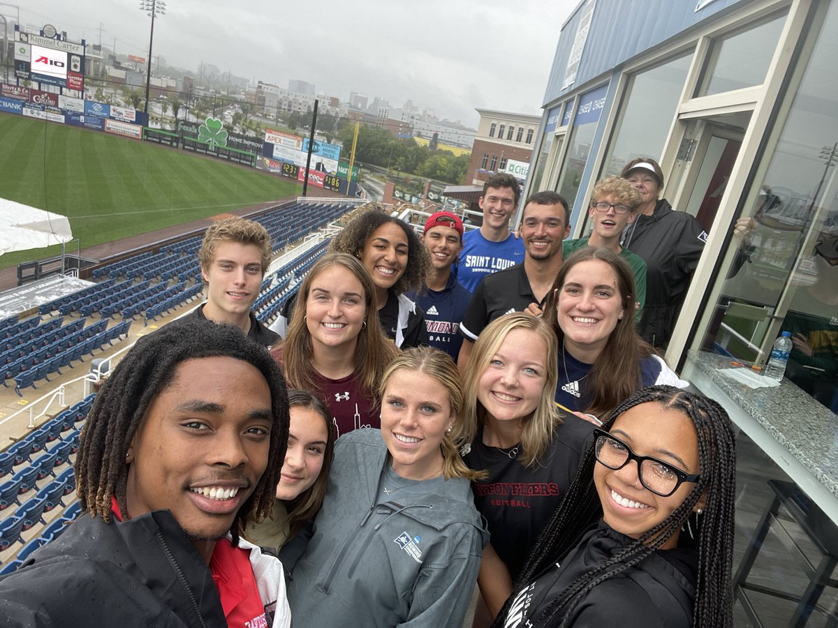 atlantic10's tweet photo. A few 📸 from Day 1️⃣ of #A10SAAC in-person meeting in Wilmington! https://t.co/vo7d0g4PvQ