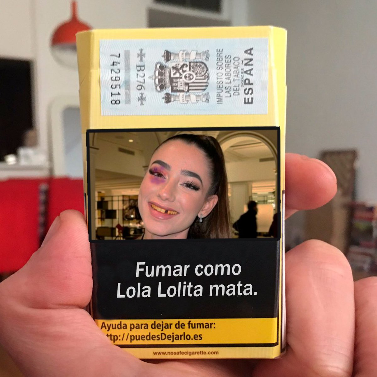 Daskazz's tweet photo. Lo de Lola Lolita esta llegando muy lejos. https://t.co/0ByxcaAoeN