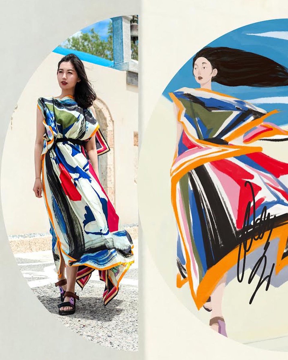 nancy0039's tweet photo. Born to be colorful. #styleartlife #crete https://t.co/0YllD6smPv
