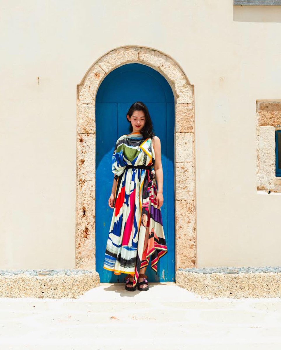 nancy0039's tweet photo. Born to be colorful. #styleartlife #crete https://t.co/0YllD6smPv