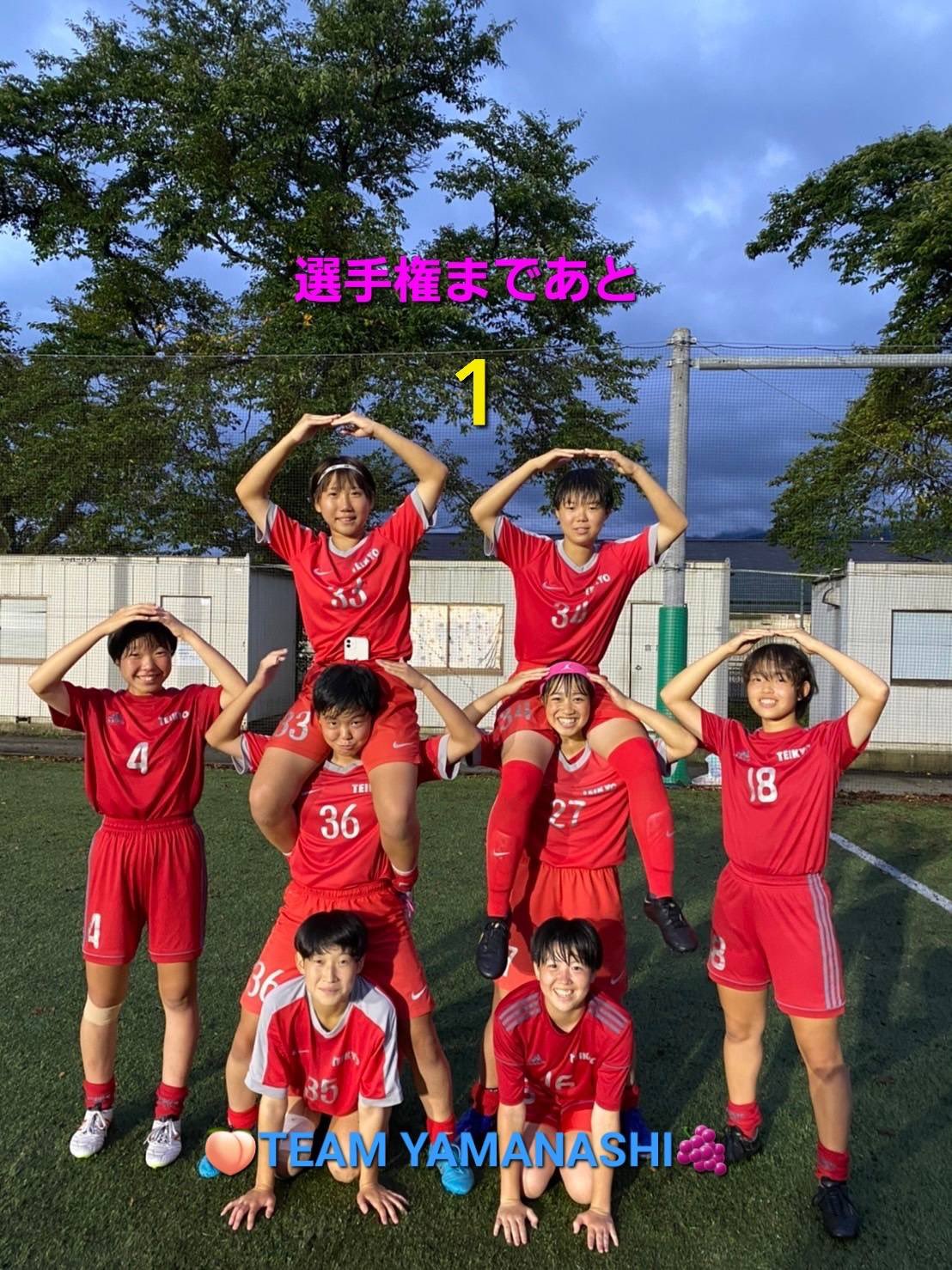 帝京第三 サッカー ユニフォームセット 赤 帝京第三 サッカー ユニフォームセット 赤 【公式通販】