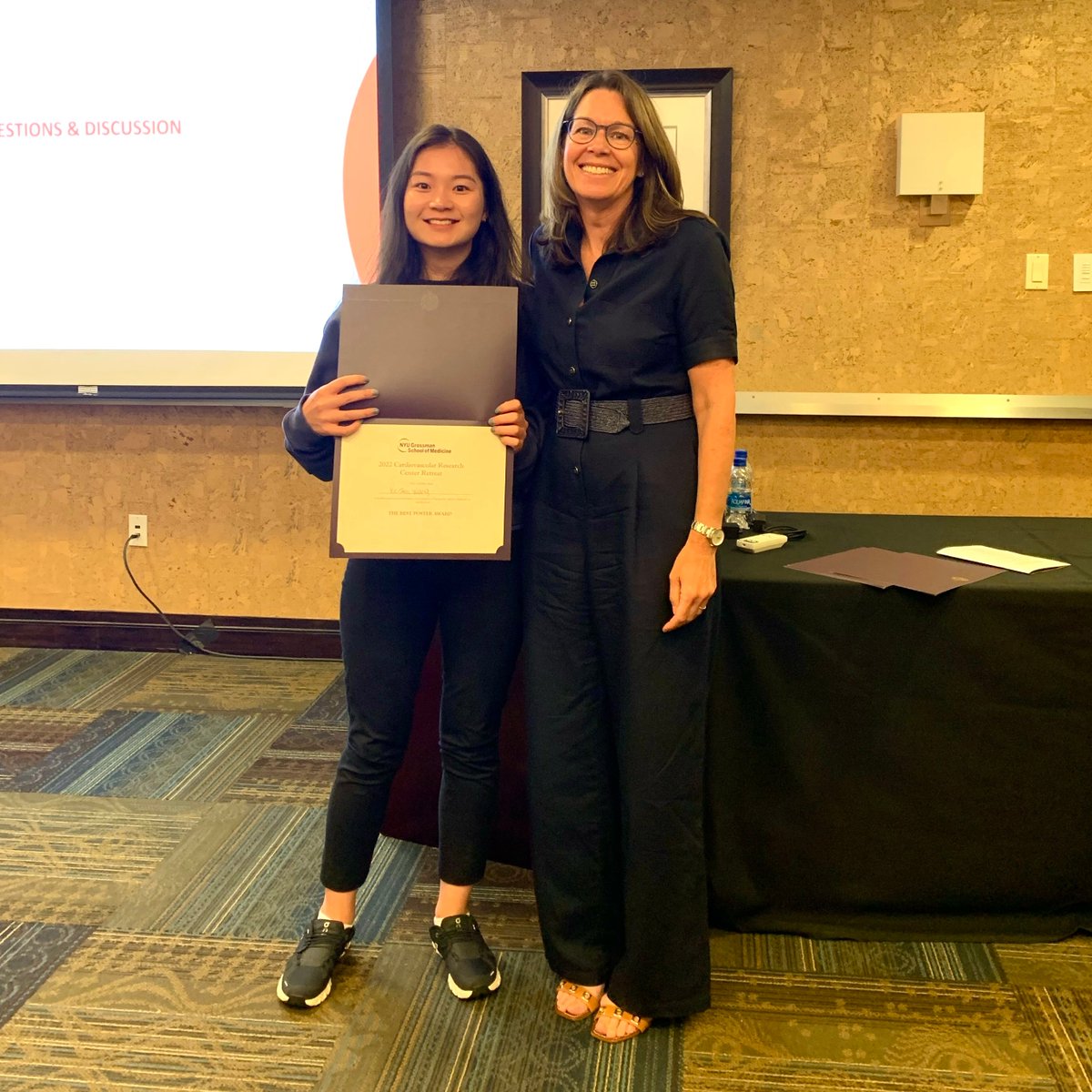 NYULHCVRC's tweet photo. Congratulations to our CVRC Retreat Award Winners! @djama85 @aacnewman13 @CarmenHanneman @KristinMWang https://t.co/NrF47xPWqO