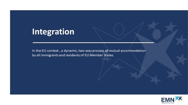 Let's talk about #migrant #integration🤝In the latest EMN study, #EUMemberStates acknowledged the need for integration measures tailored to migrant #women. But what is “Integration”?🤔​Read the definition in the EMN 📘Glossary app, along with many more migration-related terms 💬