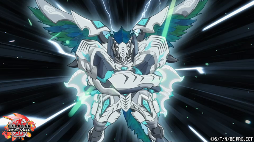bakugan_jp's tweet photo. 【#爆丸エボリューションズ】

＿人人人人人人人人人人人人＿
＞　第13話配信スタート！　＜
￣Y^Y^Y^Y^Y^Y^Y^Y^Y￣

「ファウストとラース」
「消えない約束」

▼視聴はこちら▼
https://t.co/eBUQ5dezxZ

爆丸ブロー(っ'-')╮=͟͟͞͞*🔴🟢⚪️🔵🟣🟡！

#爆丸 #Bakugan #爆丸E https://t.co/qwRHf3LM4O