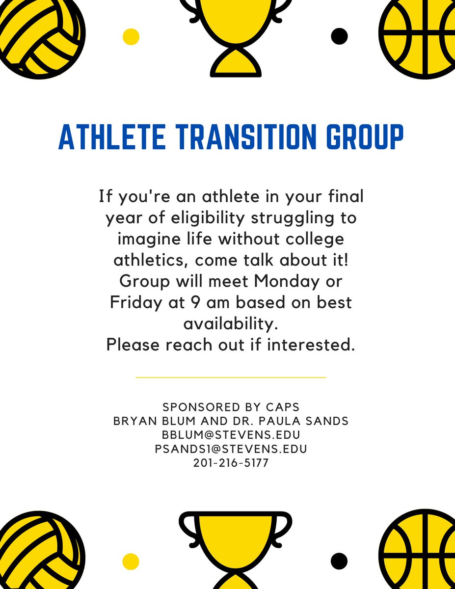 Stevens Student-Athlete Development tweet media