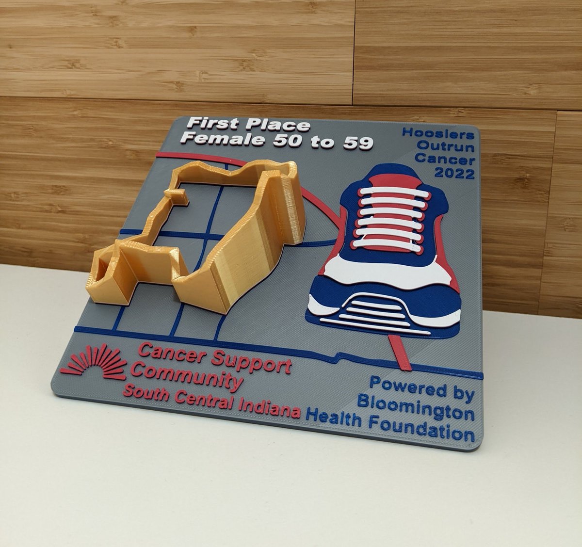 BtownHOC's tweet image. Here’s a sneak peek at a few of this year’s trophies that are proudly sponsored by @WayZada, plus they are 3D!

Do you want a chance to win one of these incredible trophies? Register for #HOC22 now at the link below! 👇

hoosiersoutruncancer.org
