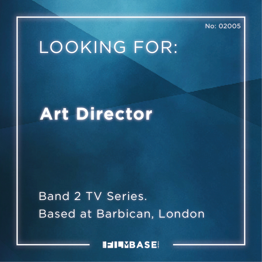 FilmbaseUK's tweet photo. It's been a bit quiet for Art Director roles recently, and then we get two in a row!

This one went to Accredited members on the 7th September. 
Ref 02005

___________________________

⭐️ Filmbase supports Art Department, Set Decoration and Props Departm… https://t.co/K6WDFavGTL https://t.co/tAxuKSGmuN