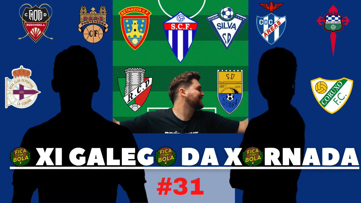 𝗡𝗢𝗩𝗢 𝗩𝗜́𝗗𝗘𝗢

😍Estamos de volta, xa podedes gozar do #OnceGalego31

🆕Asombrosos debuts
🤤Chicharros na Terceira e Preferente
✅Pleno de vitorias ou✅primeiros triunfos
⭐️De 'hat-trick' en 'hat-trick'
📺🟥O Gayoso bo

E moito máis!

𝗣𝗥𝗘𝗠𝗘
🔗➡️youtube.com/watch?v=fTSsvK…