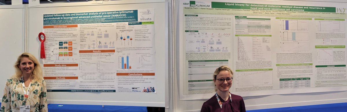 Inivata (@inivata) on Twitter photo #TeamInivata and its collaborators’ poster titled ‘Updated follow-up data and biomarker analysis of pre-operative ipilimumab and nivolumab in locoregional advanced urothelial cancer (NABUCCO) won best poster in the session today at #ESMO22. <a href="/myESMO/">ESMO - Eur. Oncology</a> #TeamInivata and its collaborators’ poster titled ‘Updated follow-up data and biomarker analysis of pre-operative ipilimumab and nivolumab in locoregional advanced urothelial cancer (NABUCCO) won best poster in the session today at #ESMO22. <a href="/myESMO/">ESMO - Eur. Oncology</a>