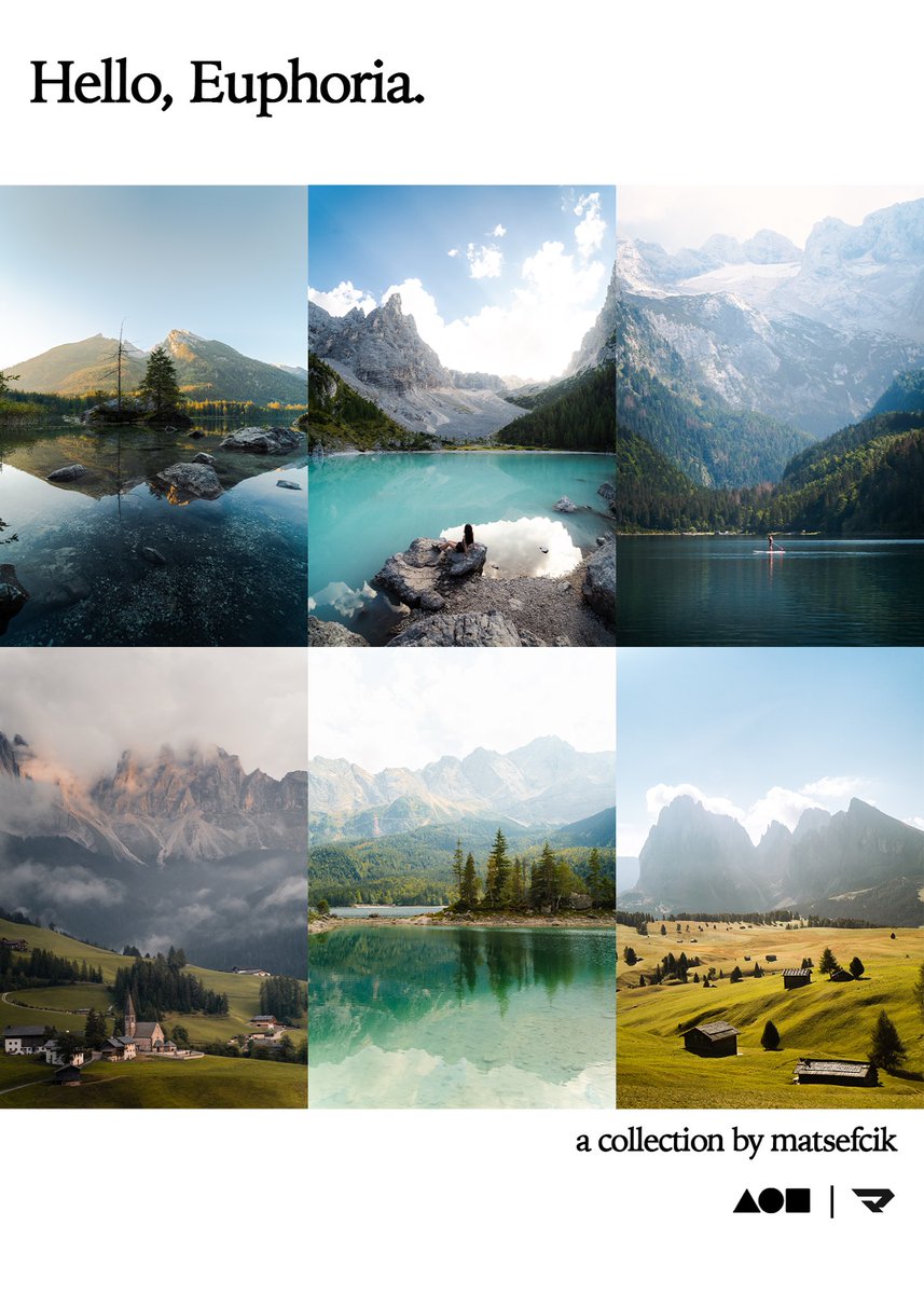 gm☕️ My new collection, “Hello, Euphoria”, drops one week from today⛰🌲

My first landscapes on the blockchain.