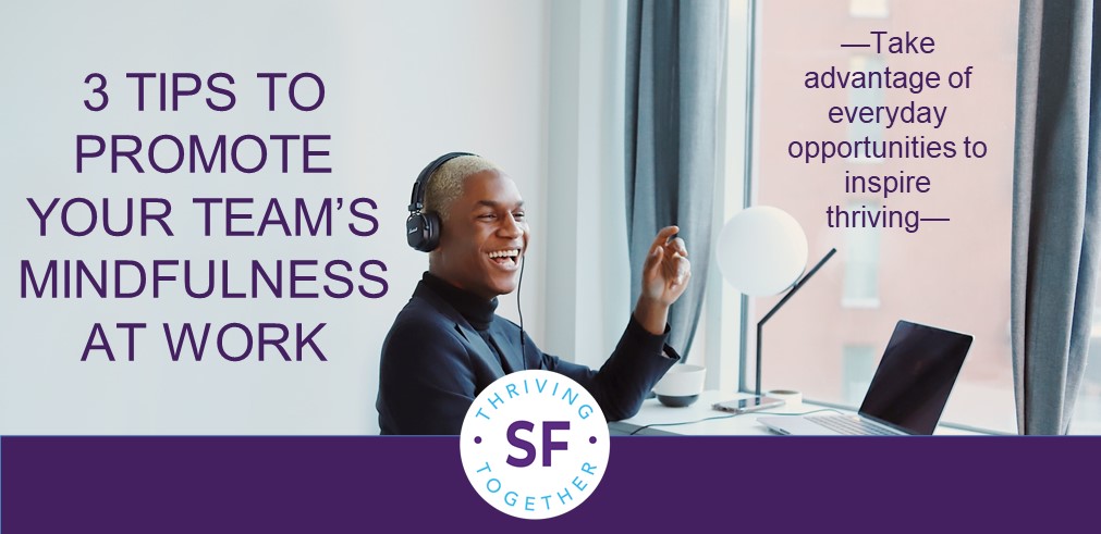 fowlersusann's tweet photo. Are you taking advantage of everyday opportunities to promote your team’s ability to practice #mindfulness and learn how to #thrive? Discover three practical tips for helping your team catch their breath. >>> https://t.co/YzMwwJTukY #MotivationScience https://t.co/ppJnEtk3FH