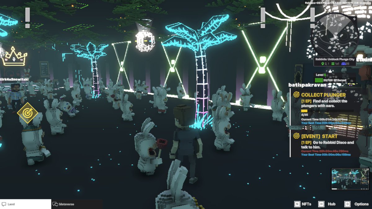 MichelleBurkar7's tweet photo. @TheSandboxGame @RabbidsOfficial I just participated in the #SandboxAlphaS3Giveaway for a chance to win 500 SAND! Found the Disco Rabbid, check out my screenshot below!
👇 https://t.co/ULRVIfKl7A