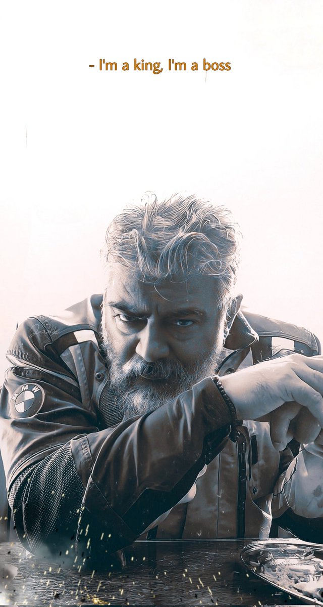 TFC_mass's tweet photo. He's The BOSS 🔥😎

#AjithKumar #AK #AK61 || @JaiAK_Offl_  👌 https://t.co/5fFkCTzpVJ