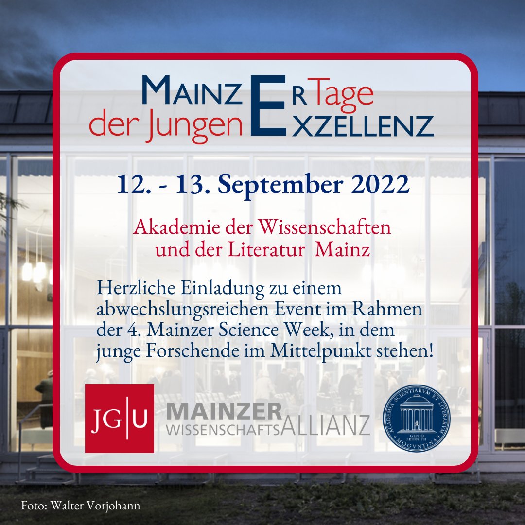 Gleich fahre ich mit der #Sciencetram  zur Fish-Bowl-Diskussion "Und was macht man damit?!", Auftakt der #MZtageJE der #JungeAkademieMainz und <a href="/unimainz/">1337</a>, die heute und morgen an der @adwmainz stattfinden, sowie der #MainzerScienceWeek. Endlich ist es soweit, ich freue mich!