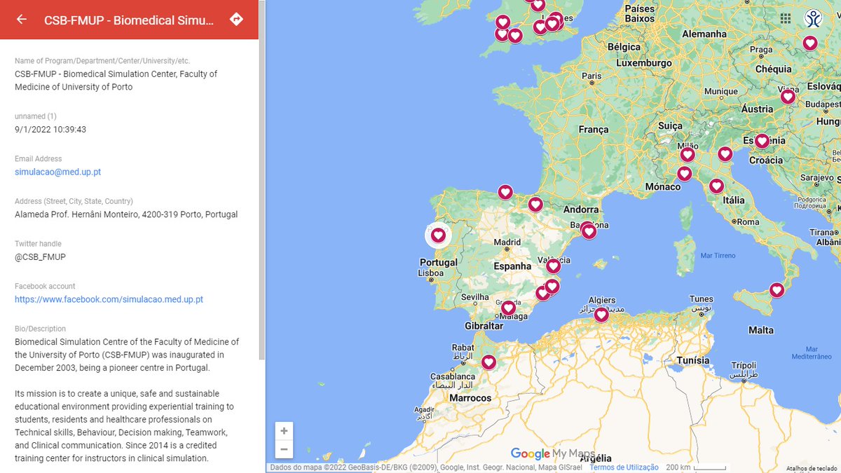 Centro de Simulação da FMUP (@simfmup) on Twitter photo We have started this school year with the integration of new curricular units and even more courses.
Today's date also corresponds to the first day of #hcsimweek22 promoted by <a href="/SSHorg/">Society for Simulation in Healthcare</a> . We, once again, join this initiative. We have started this school year with the integration of new curricular units and even more courses.
Today's date also corresponds to the first day of #hcsimweek22 promoted by <a href="/SSHorg/">Society for Simulation in Healthcare</a> . We, once again, join this initiative.