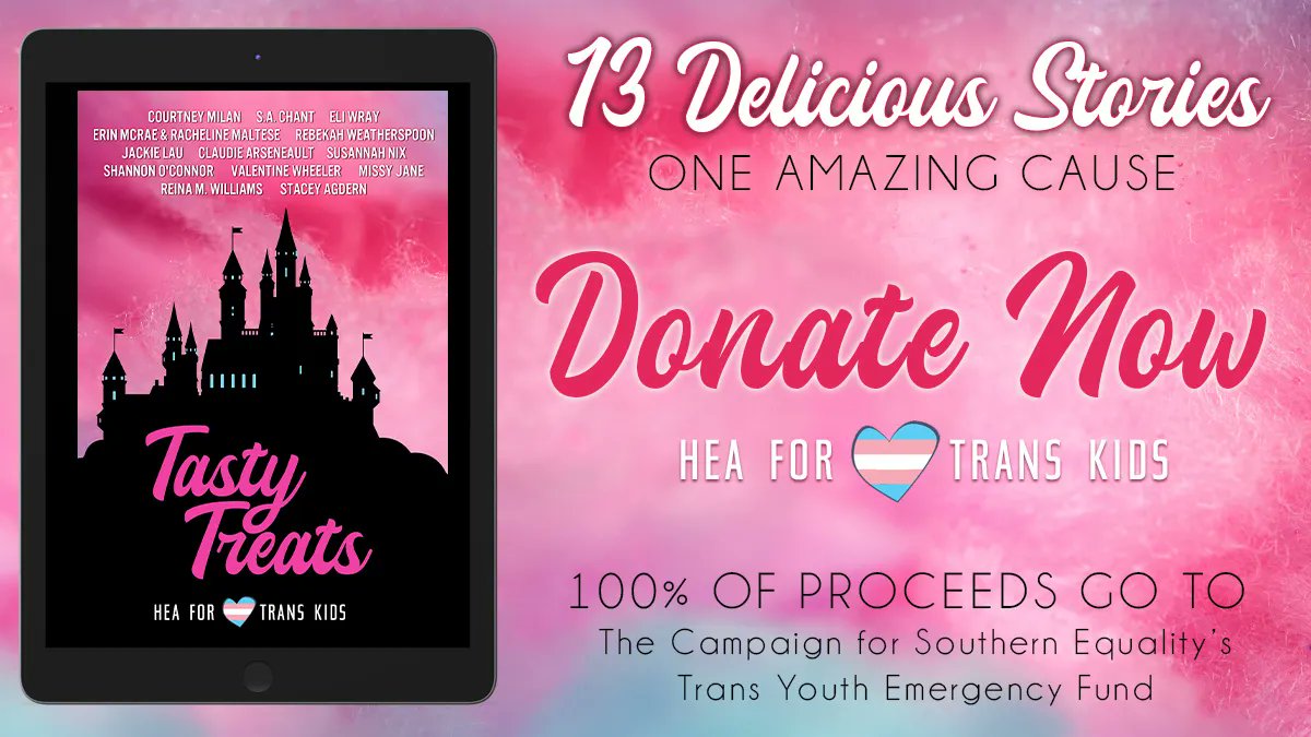 Happily Ever Afters for Trans Kids (@heafortranskids) on Twitter photo The Tasty Treats Bundle is available RIGHT NOW!
Donate $25 or more to <a href="/SouthernEqual/">Southern Equality</a> through this link before 11:59 PM PST on 10/3 to get this delicious bundle of 13 books for yourself! 100% of the funds go directly to their Trans Youth Emergency Fund.
CSE.HEAFORTRANSKIDS.COM The Tasty Treats Bundle is available RIGHT NOW!
Donate $25 or more to <a href="/SouthernEqual/">Southern Equality</a> through this link before 11:59 PM PST on 10/3 to get this delicious bundle of 13 books for yourself! 100% of the funds go directly to their Trans Youth Emergency Fund.
CSE.HEAFORTRANSKIDS.COM