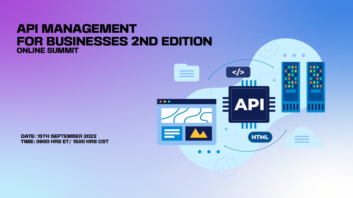 Phygitallco's tweet photo. TWO DAYS TO GO for the mega virtual event “API Management for Businesses 2nd Edition”.

Kindly join us on 15th September at 0900 HRS ET/1500 HRS CET.

Register for free here: https://t.co/PeloSt4Zik
 
#Phygitallevent #networking #affliatemarketing #businesssummit #webinar #events https://t.co/wrOXfG1F6q