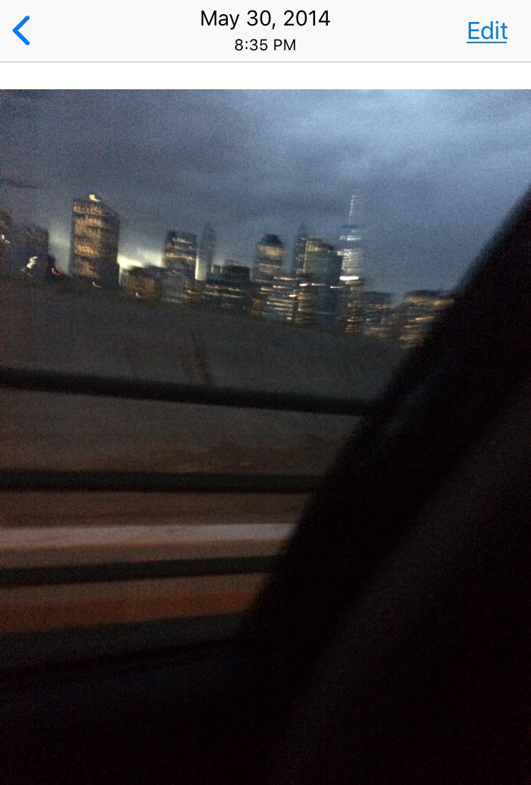 imNotAKittie's tweet photo. I took these pics on the BQE S-13 years after 9/11. I just pointed and snapped as I drove. I did not see the images until I arrived home. North Tower in 2nd pic. Not sure what the date means but gave me chills #ghostTower #northTower #911Anniversary #September11 https://t.co/Nipa2tlBht